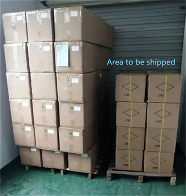 Area to be shipped